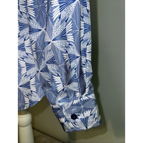 Women’s Pendleton Silk Blue Button Down 6 SMALL - Picture 6 of 11